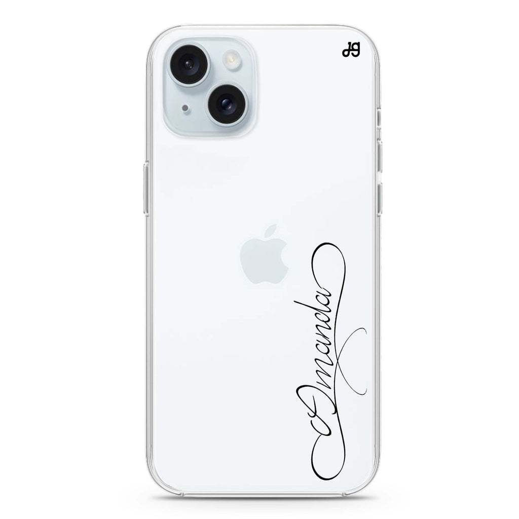 Cursive I iPhone 15 plus 水晶透明保護殼