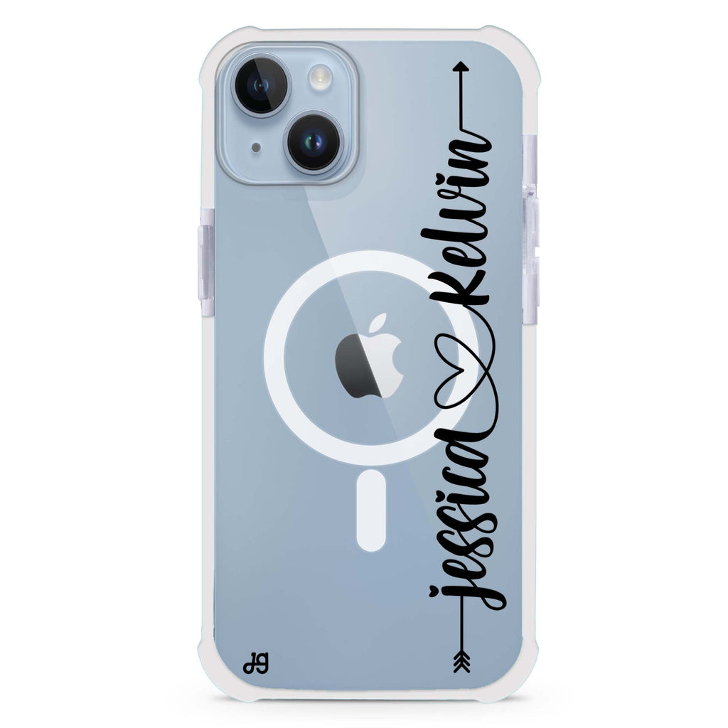 Custom iPhone 15 Plus Magsafe 兼容超強防摔保護殼