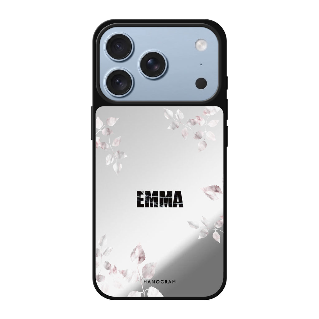 Life Simple Floral 鏡面手機殼