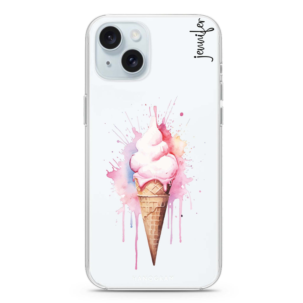 Sweet Swirls iPhone 15 水晶透明保護殼