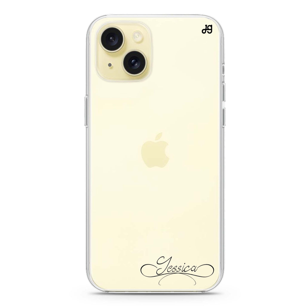 Cursive II iPhone 15 plus 水晶透明保護殼