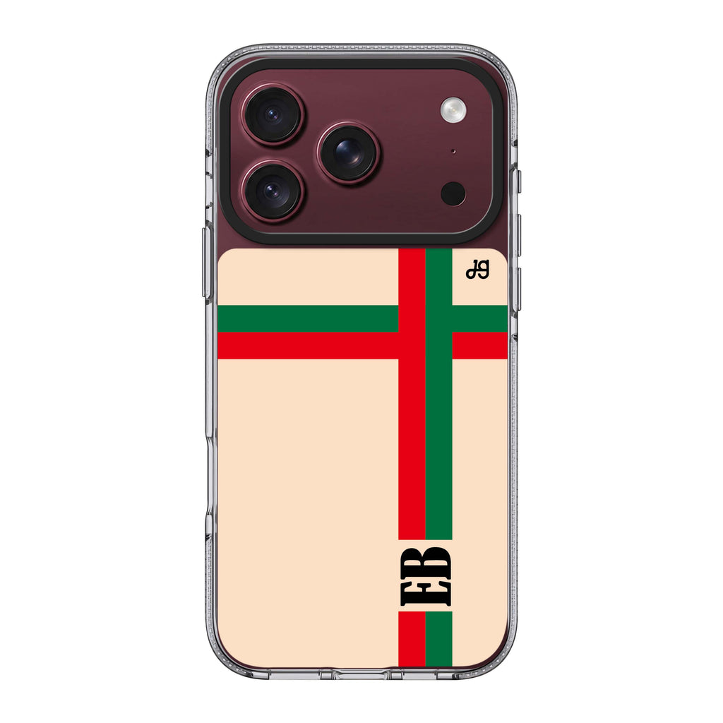 Matching Stripes 水晶透明保護殼