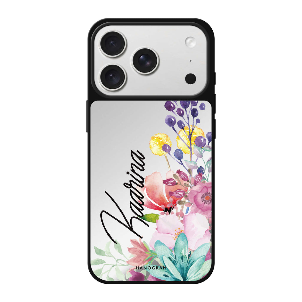 Precious Garden Florals 鏡面手機殼