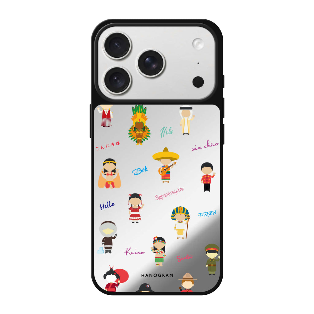 Culture People 鏡面手機殼