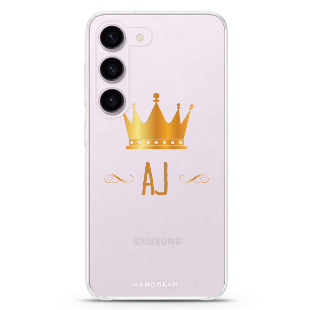 King's crown Samsung Galaxy 水晶透明保護殼