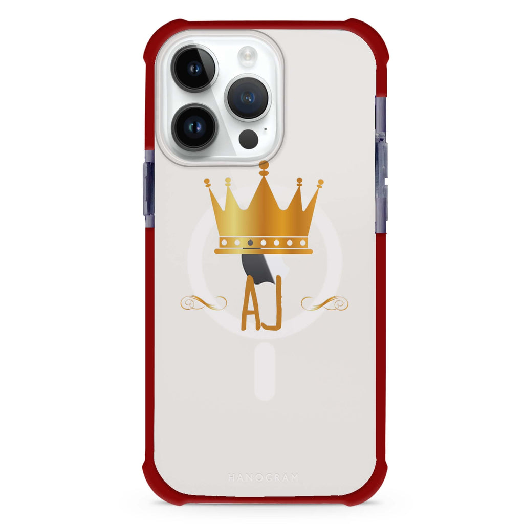 King's crown iPhone Magsafe 兼容超強防摔保護殼