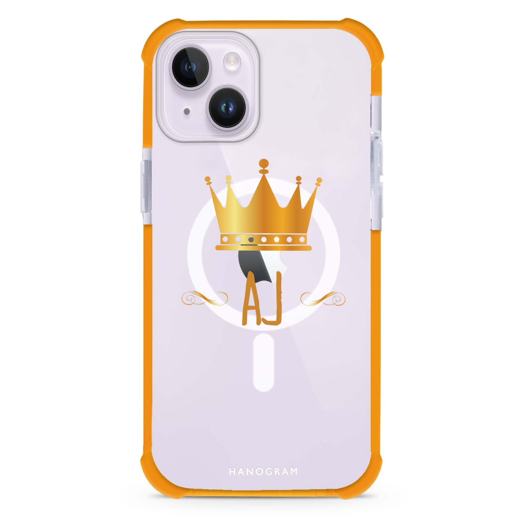 King's crown iPhone 15 Plus Magsafe 兼容超強防摔保護殼