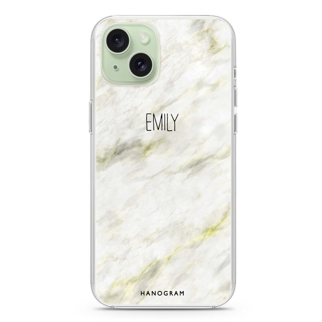 Grand Marble II iPhone 15 Plus Magsafe 兼容水晶透明保護殼