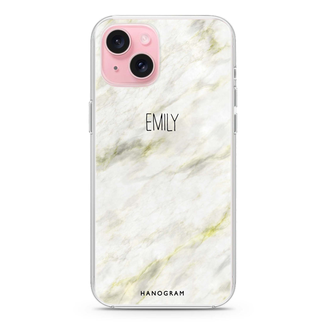 Grand Marble II iPhone 15 Magsafe 兼容水晶透明保護殼