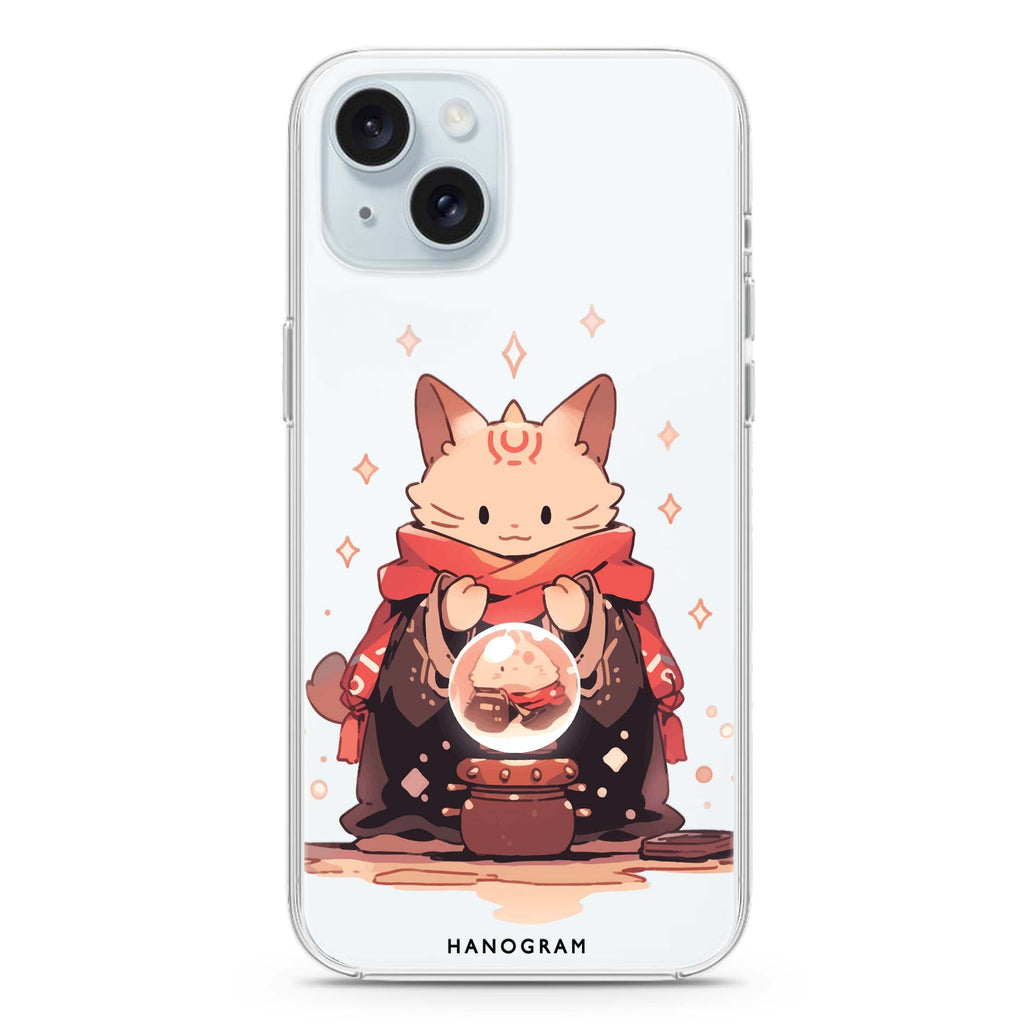 Mystic Feline iPhone 15 水晶透明保護殼