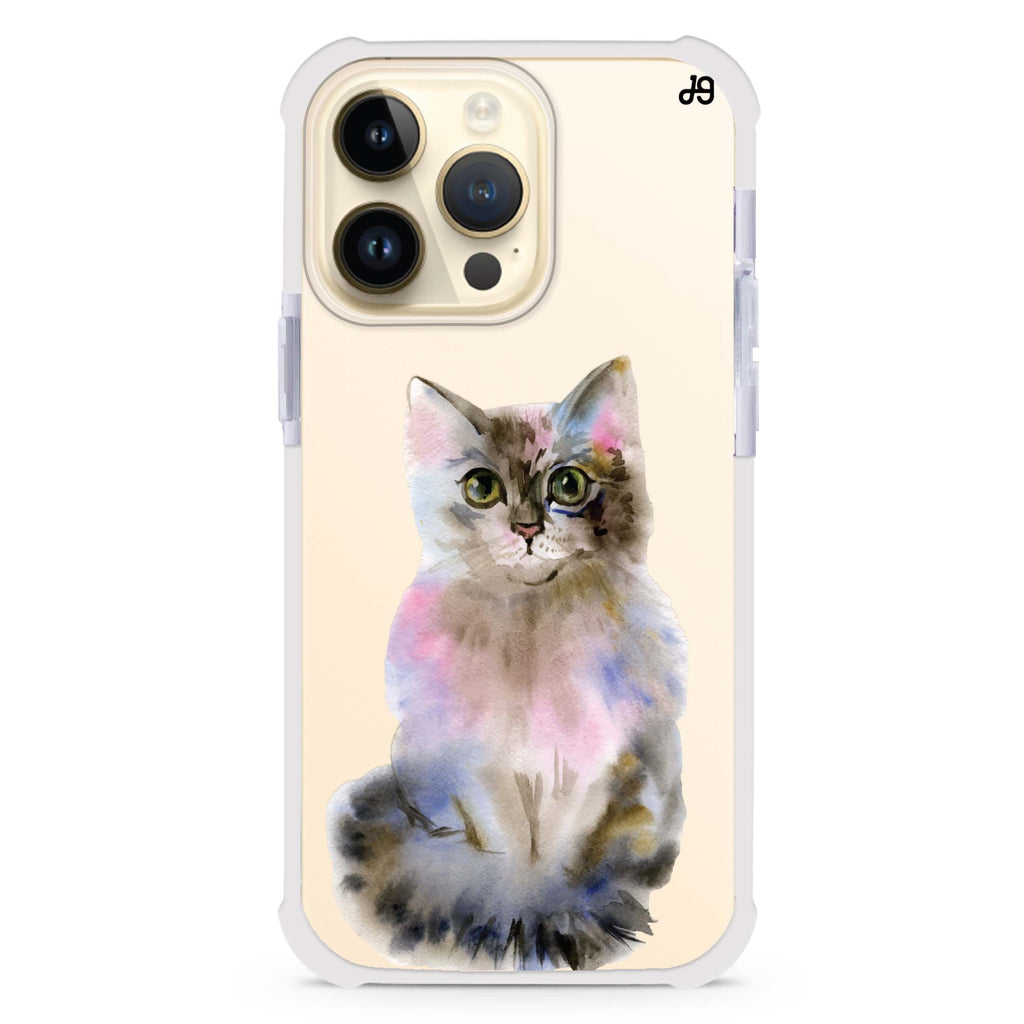 Watercolour Cat 超強防摔保護殼
