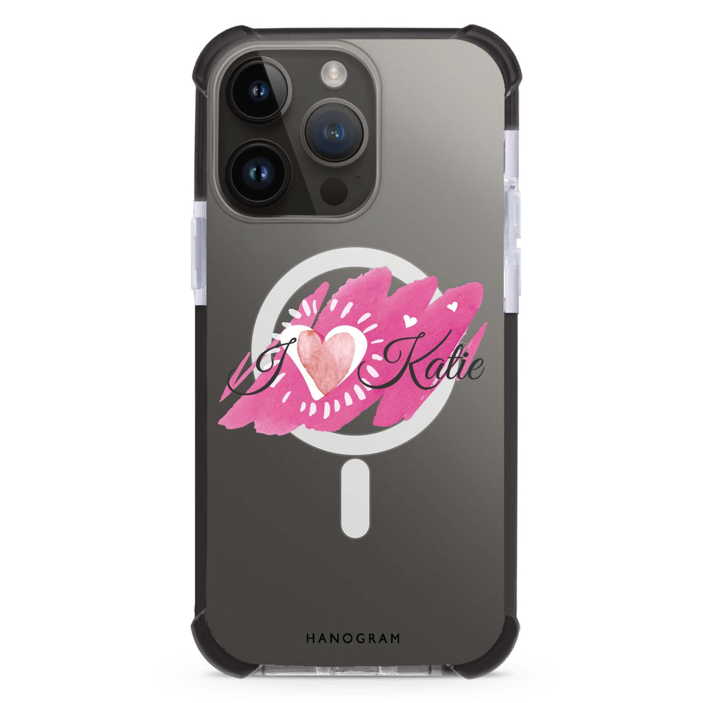 Loves message iPhone Magsafe 兼容超強防摔保護殼