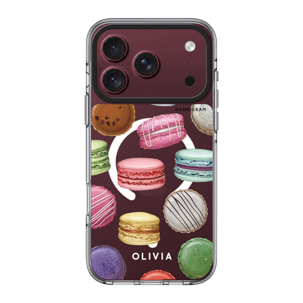 Macarons Land 水晶透明保護殼