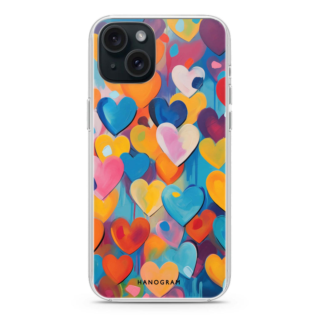 Heartflow Elegance iPhone 15 水晶透明保護殼