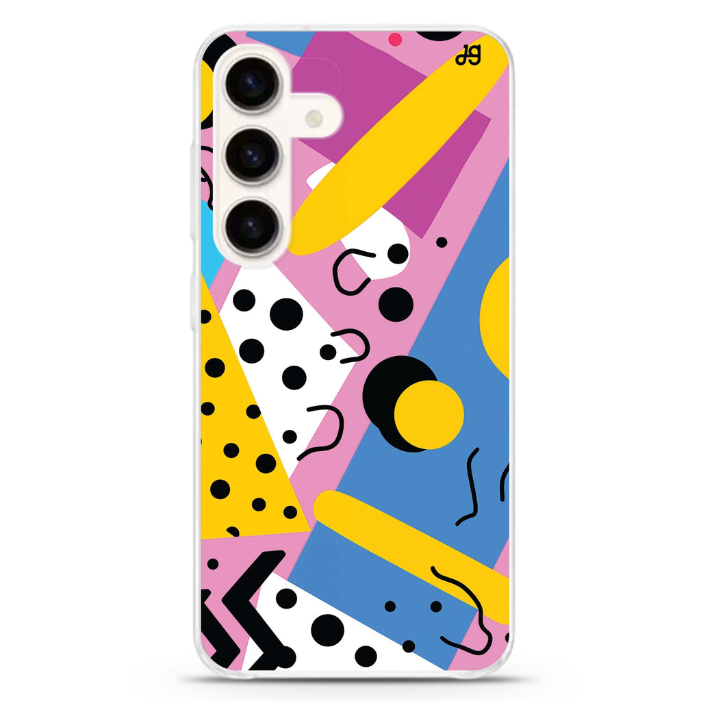 Ettore Elegance Samsung Galaxy S26/S25/S24 水晶透明保護殼正面展示