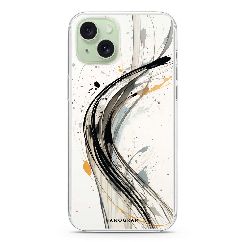 Streak Elegance iPhone 15 Plus 水晶透明保護殼