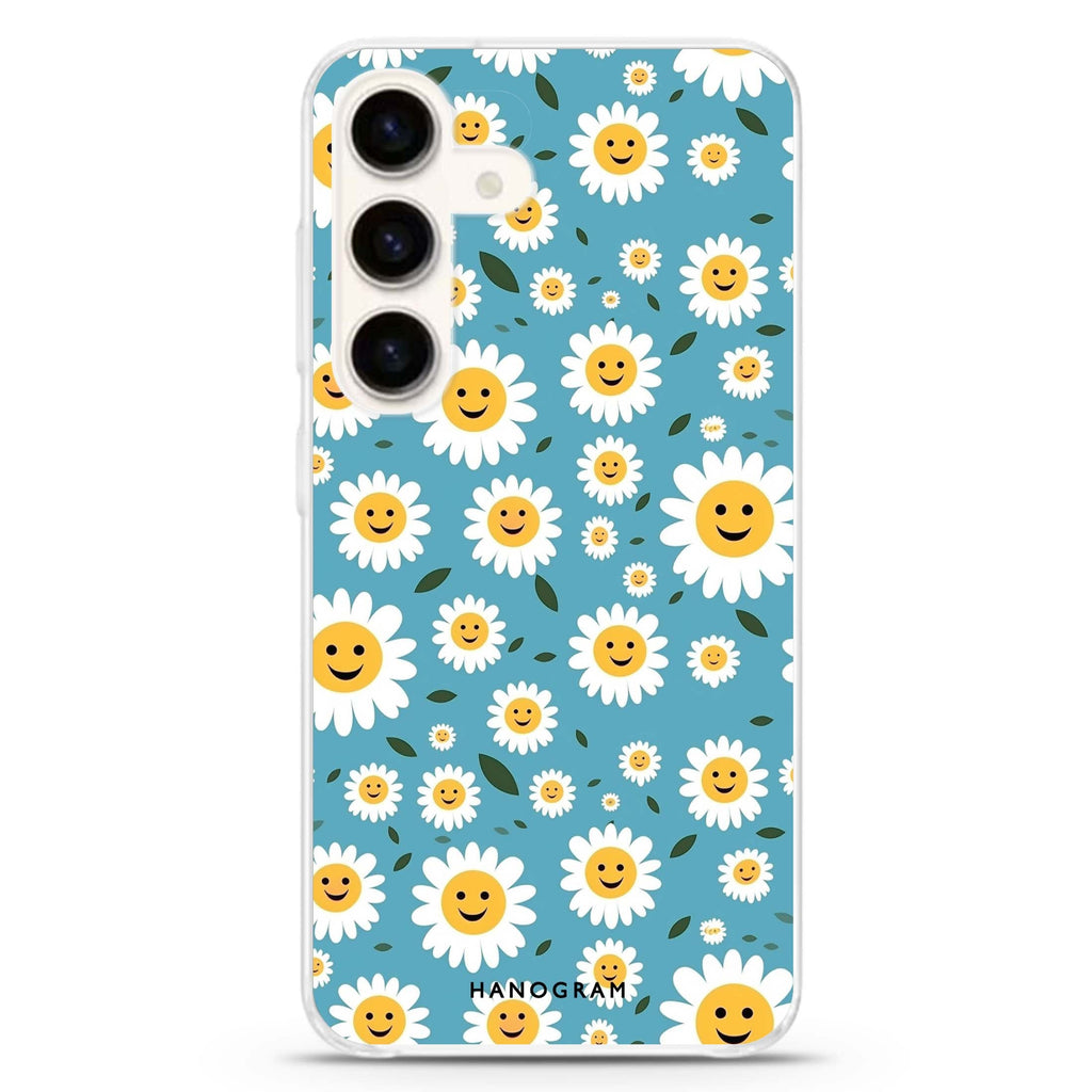 Daisy Disco Samsung Galaxy S26/S25/S24 水晶透明保護殼正面展示