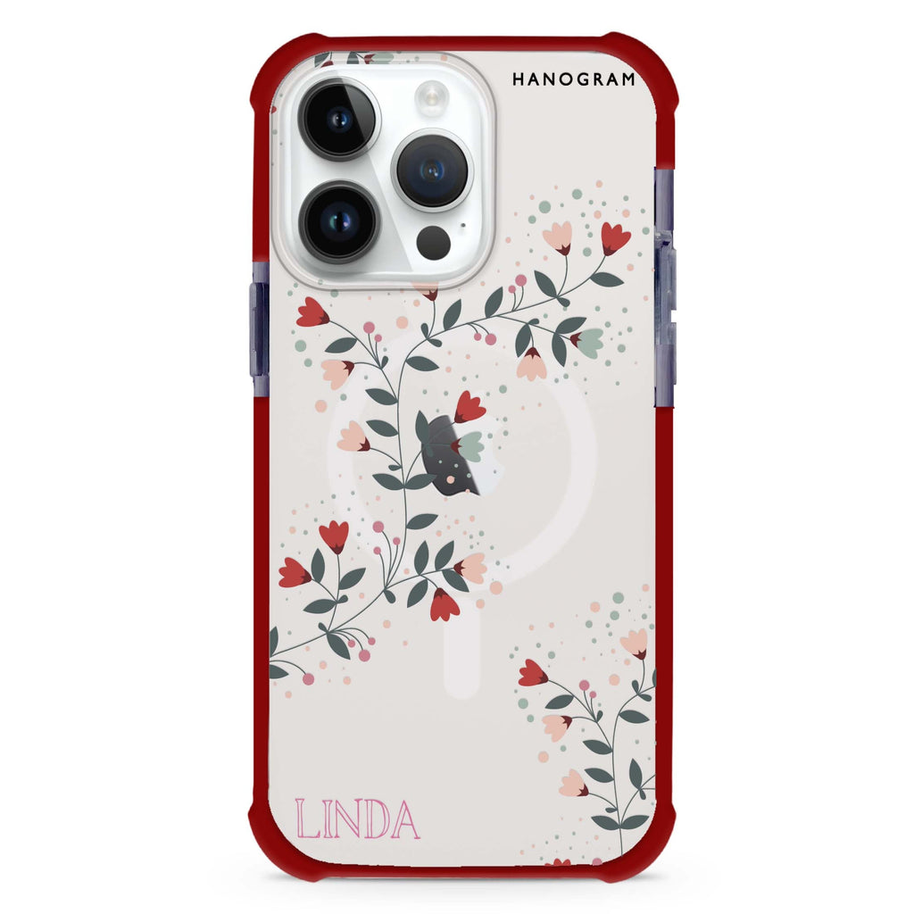 Floral Dream I iPhone Magsafe 兼容超強防摔保護殼
