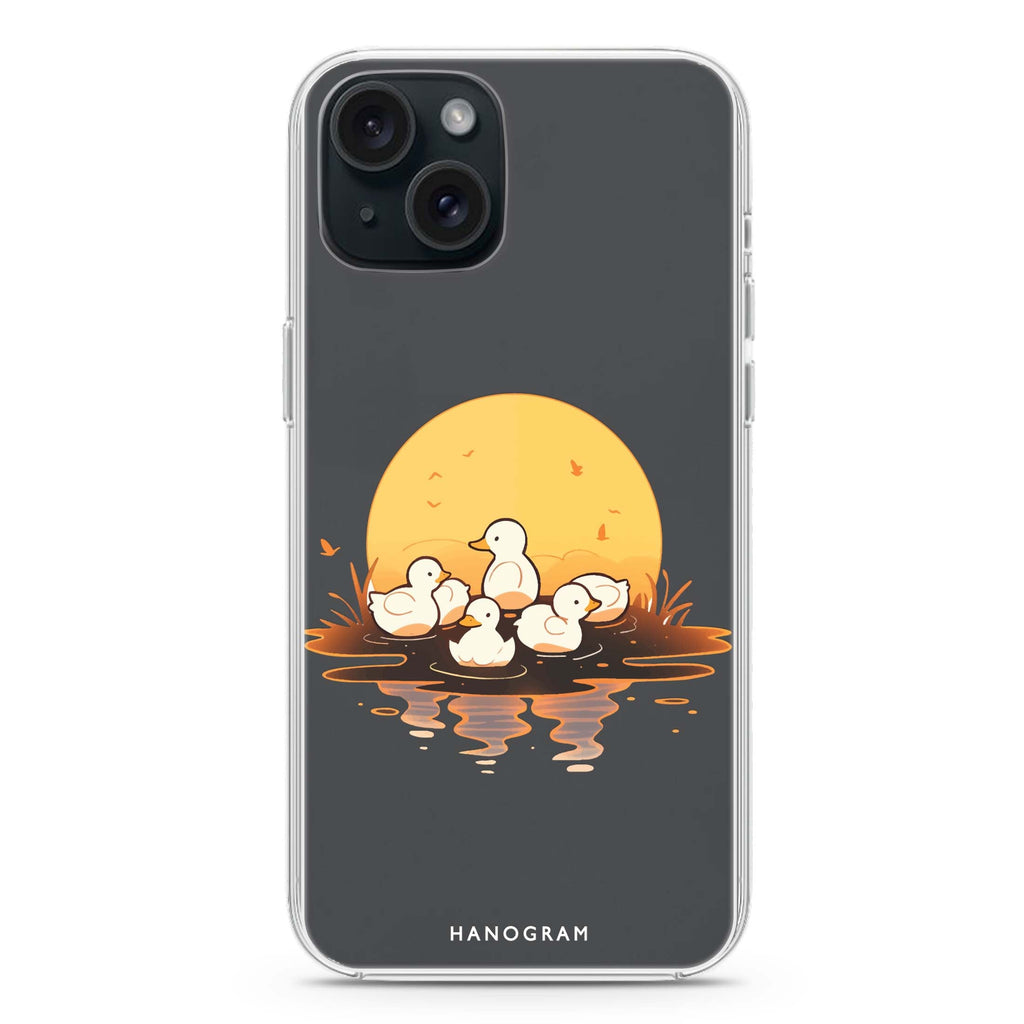Dawn Duck Drift iPhone 15 Plus 水晶透明保護殼