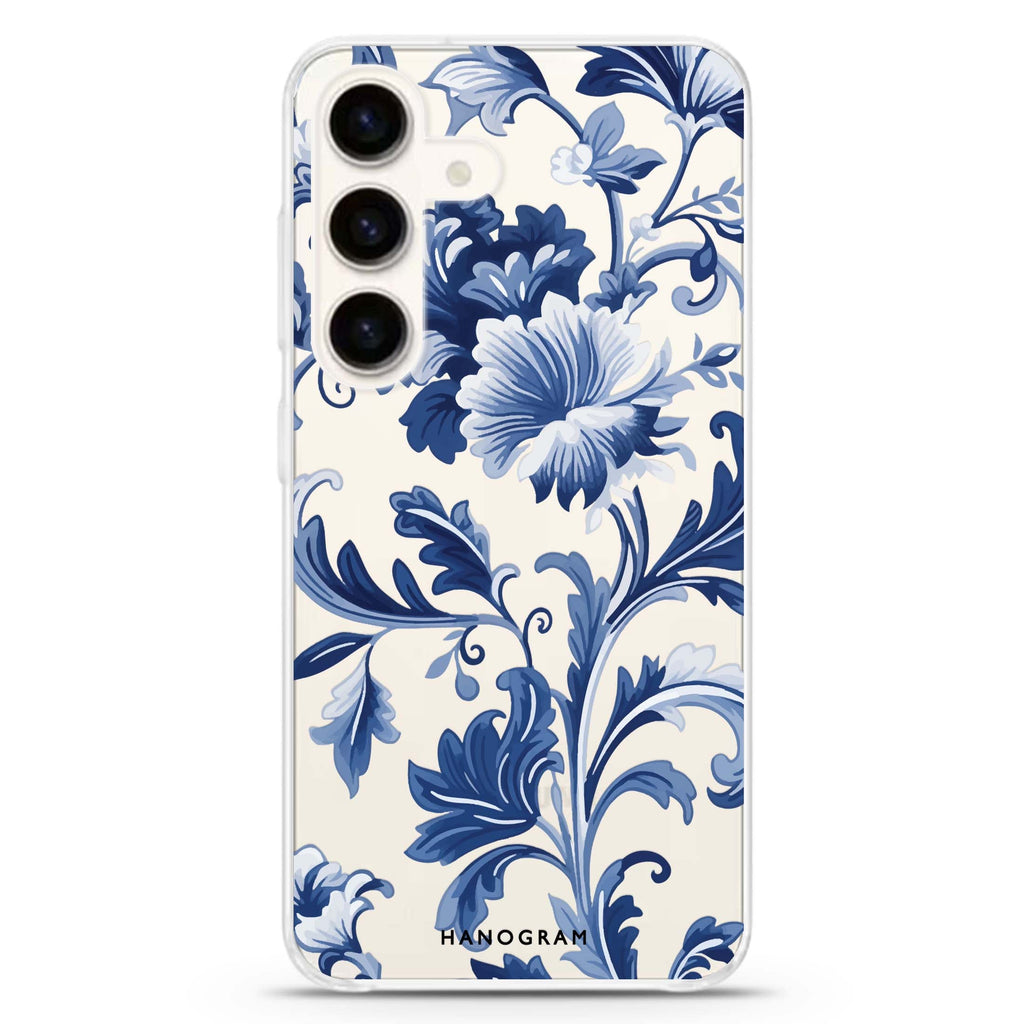 Sky Botanica Samsung Galaxy S26/S25/S24 水晶透明保護殼正面展示