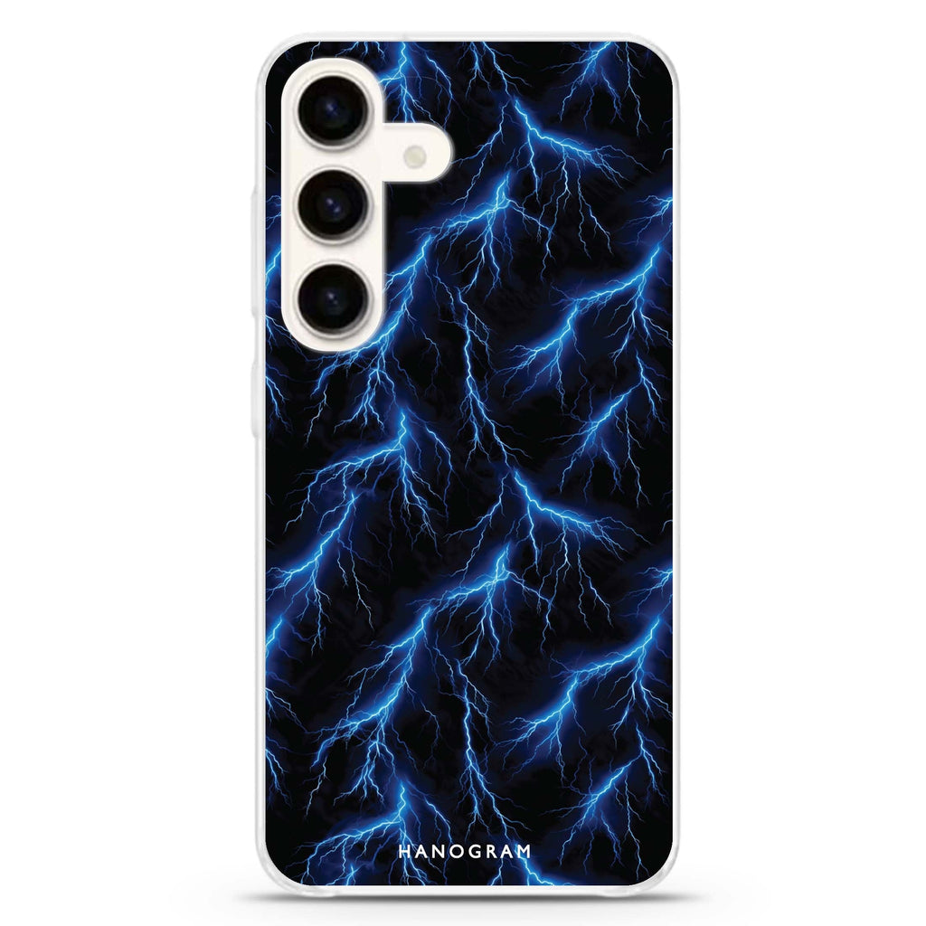 Flash Artistry Samsung Galaxy S26/S25/S24 水晶透明保護殼正面展示