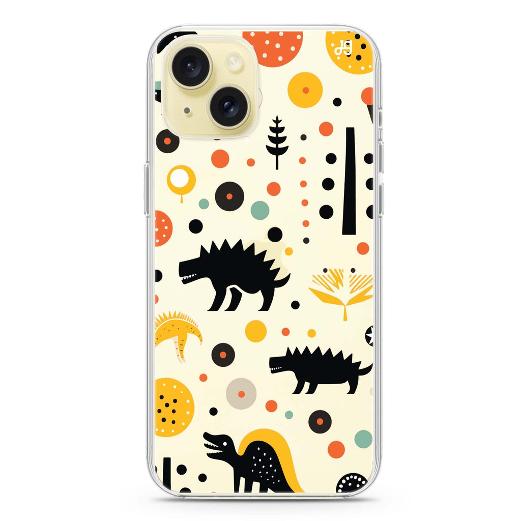 Cuddly Rex iPhone 15 水晶透明保護殼