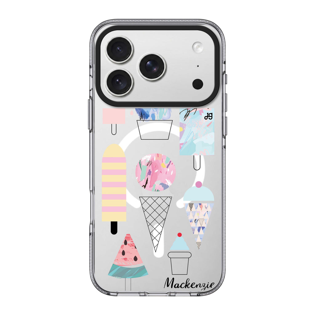 Artistic Ice cream II 水晶透明保護殼