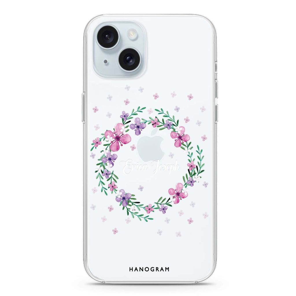 Floral Ring II iPhone 15 plus 水晶透明保護殼