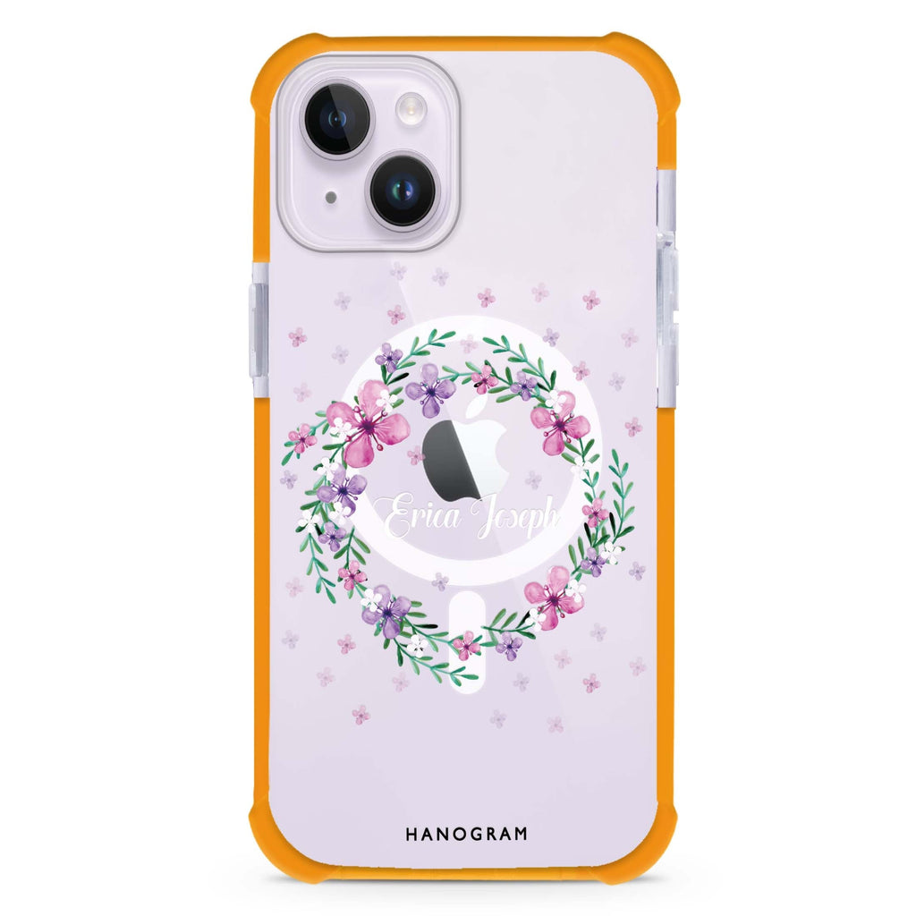 Floral Ring II iPhone 15 Plus Magsafe 兼容超強防摔保護殼