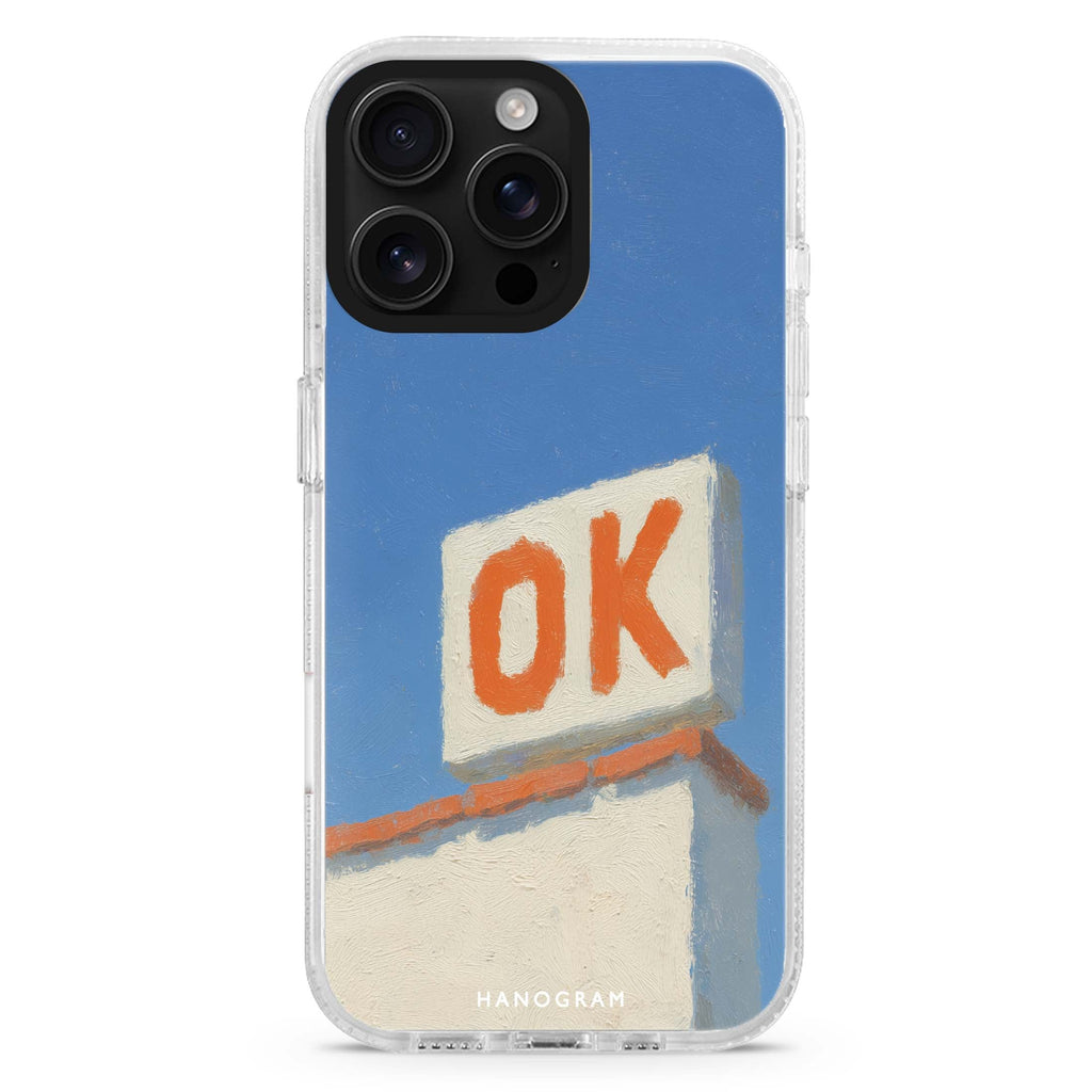 Sky Says OK 水晶透明保護殼