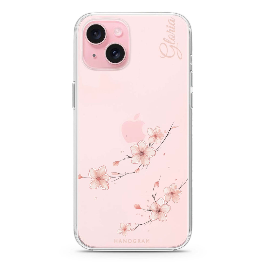 Sakura Spirit iPhone 15 水晶透明保護殼