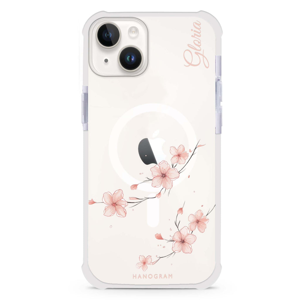 Sakura Spirit iPhone 15 Plus Magsafe 兼容超強防摔保護殼