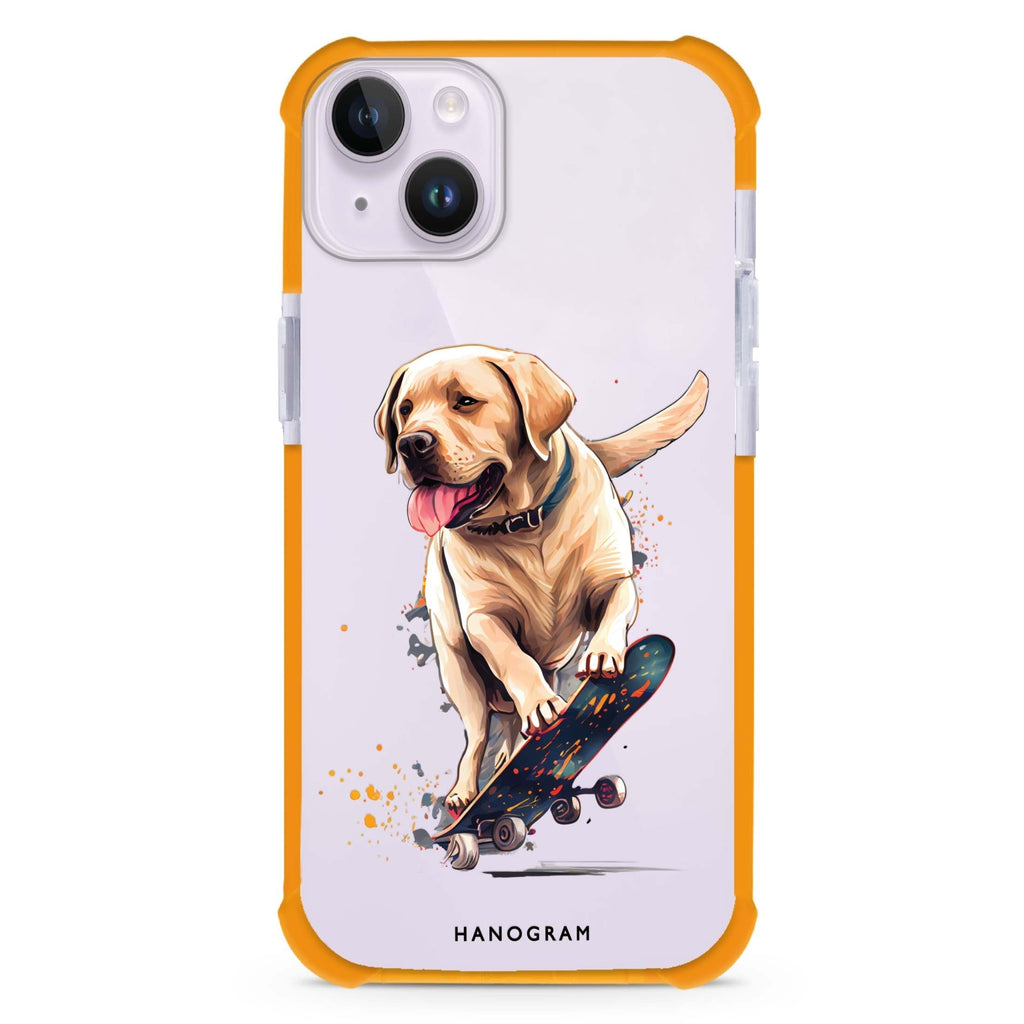 Dog on skateboard 超強防摔保護殼