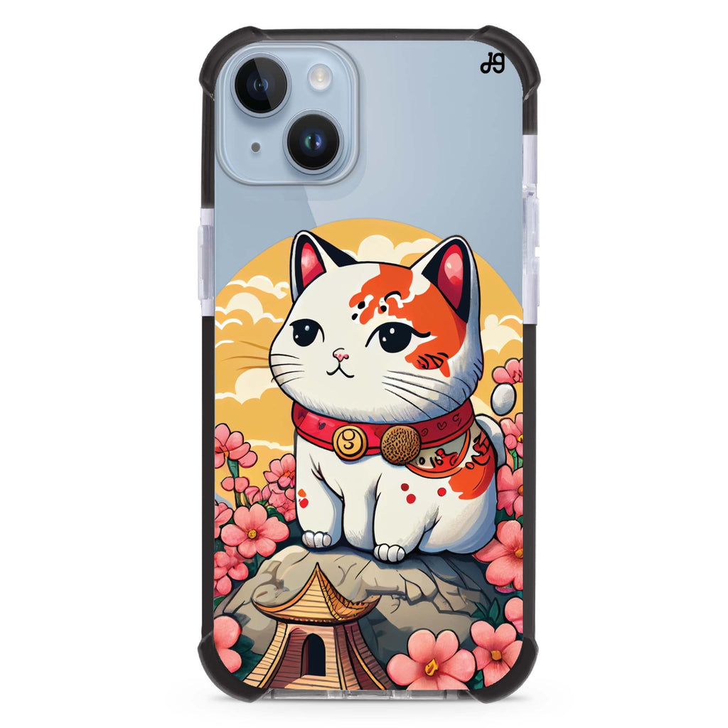Cat & Flowers 超強防摔保護殼