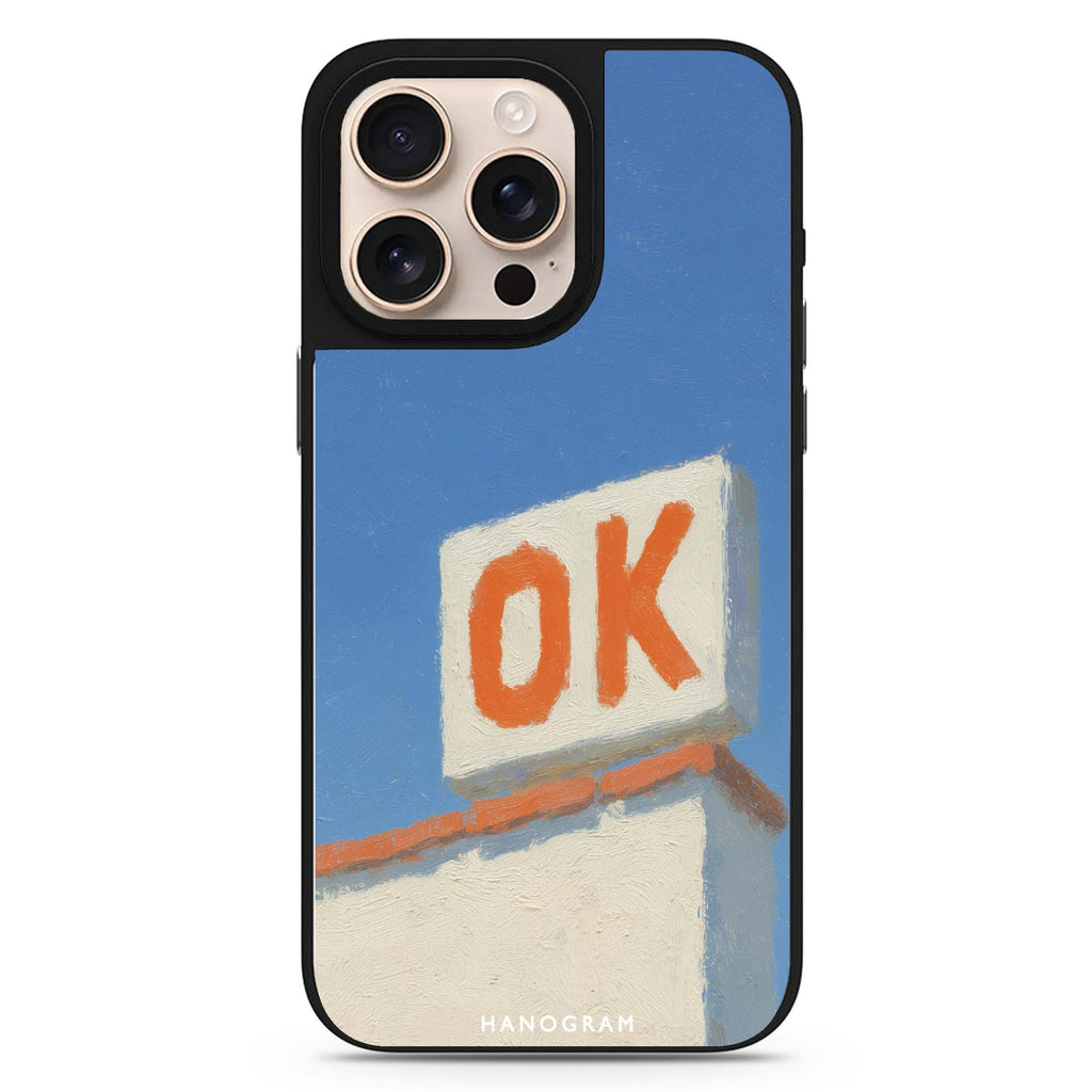 Sky Says OK 鏡面手機殼