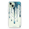 Aqua Shimmer iPhone 15 Plus Magsafe 兼容水晶透明保護殼
