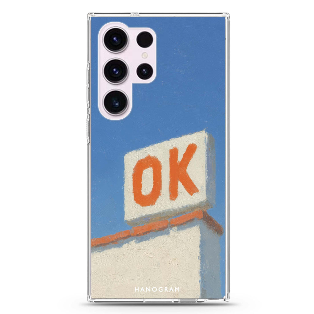 Sky Says OK Samsung Galaxy Ultra 透明保護殼，適用 S26/S25/S24/S23 Ultra，圖1
