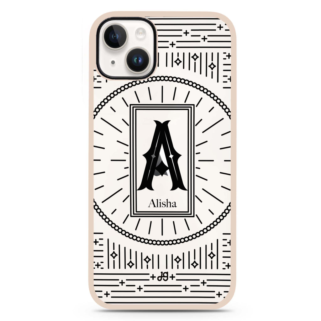 Artistic Monogram II 防衝擊iPhone保護殼