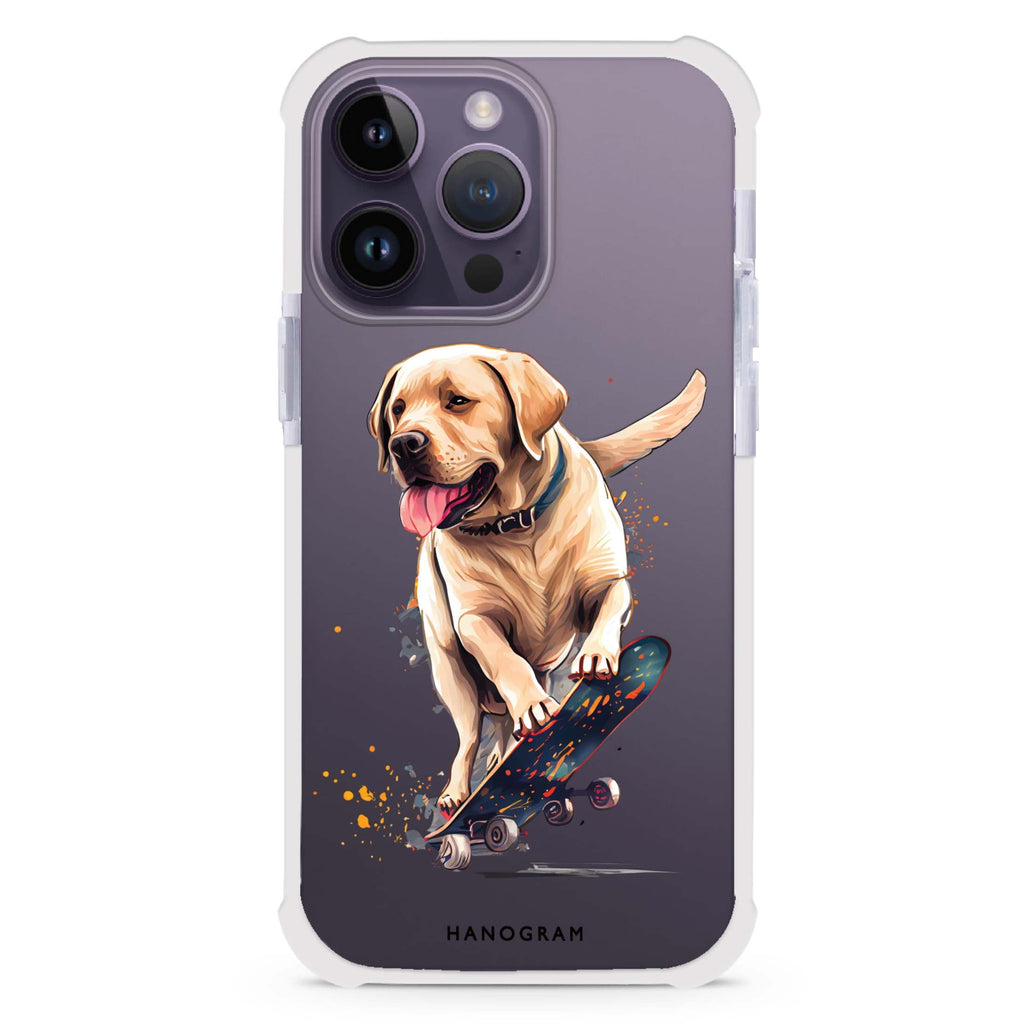 Dog on skateboard 超強防摔保護殼