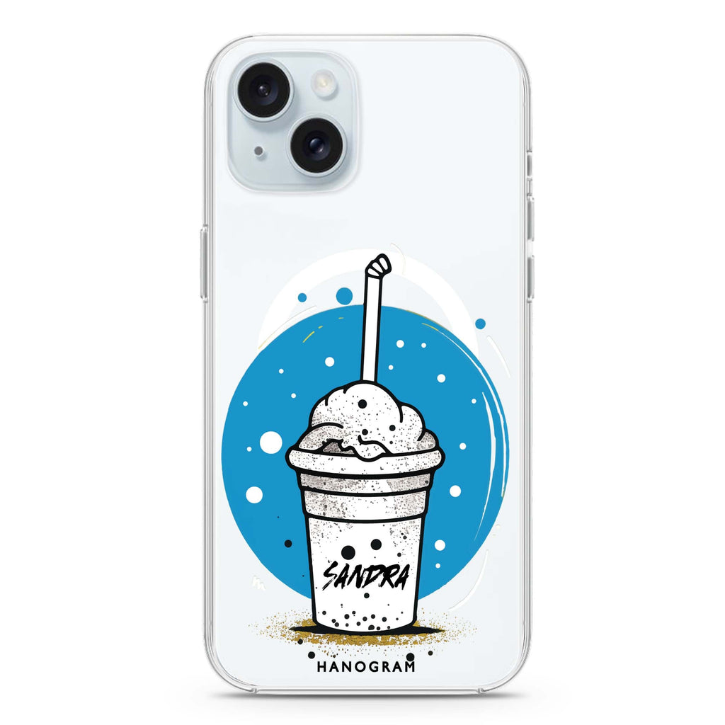 Frosty Delight iPhone 15 Magsafe 兼容水晶透明保護殼