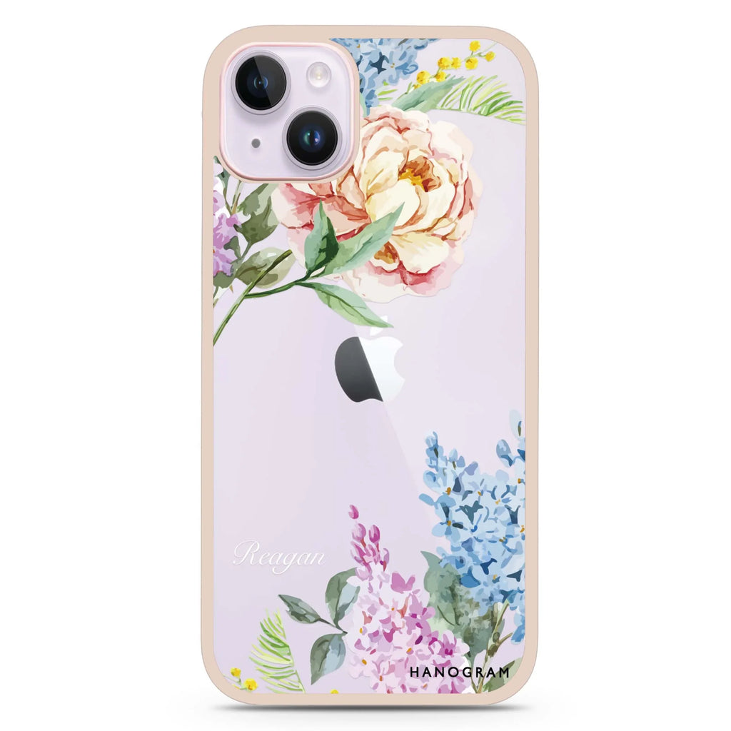 Tropical Floral iPhone 15 Plus 防衝擊保護殼