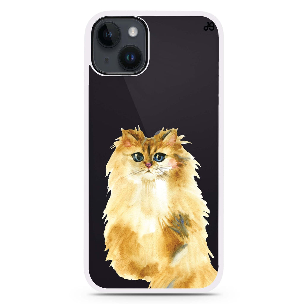Watercolour Cat iPhone 15 Plus 防衝擊保護殼