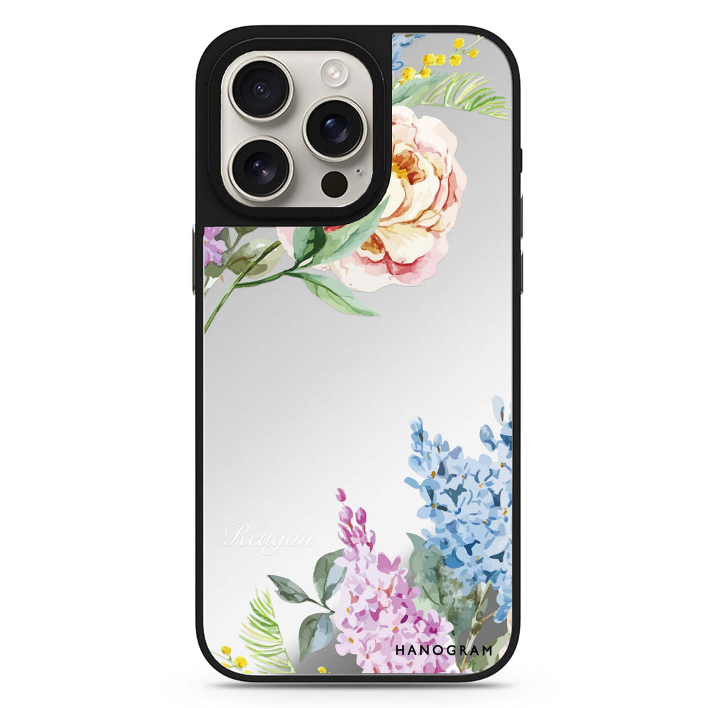 Tropical Floral 鏡面手機殼