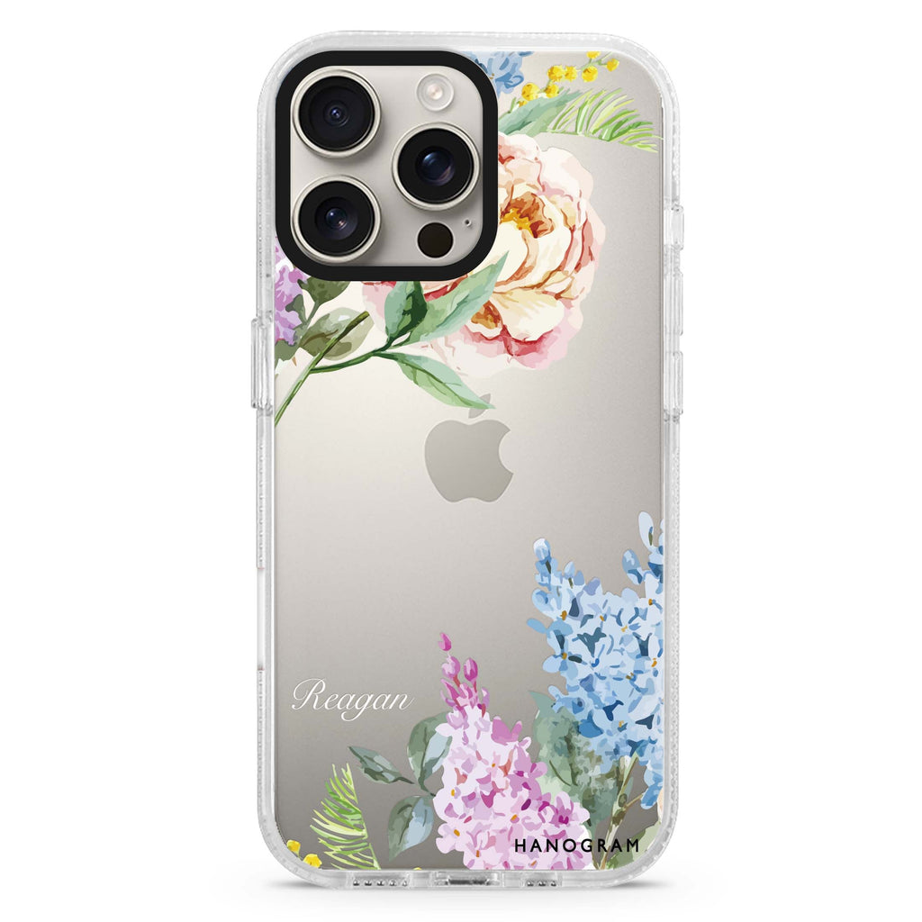 Tropical Floral iPhone 16 Pro & 16 Pro Max Case - Personalized and Stylish Protection