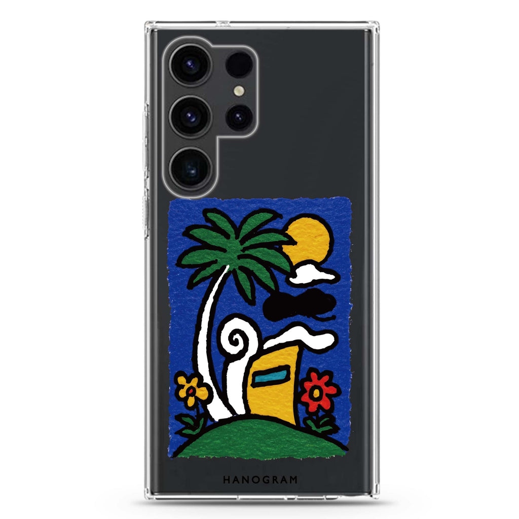 Golden Sun Seal Samsung Galaxy Ultra 透明保護殼，適用 S26/S25/S24/S23 Ultra，圖1