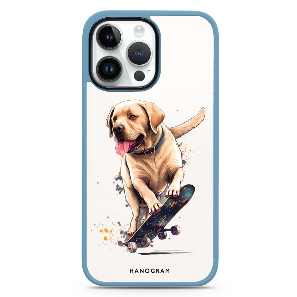 Dog on skateboard 防衝擊保護殼