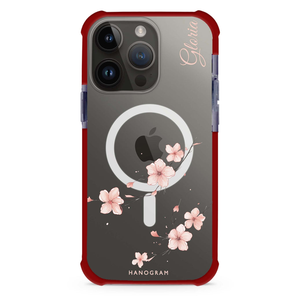 Sakura Spirit iPhone Magsafe 兼容超強防摔保護殼