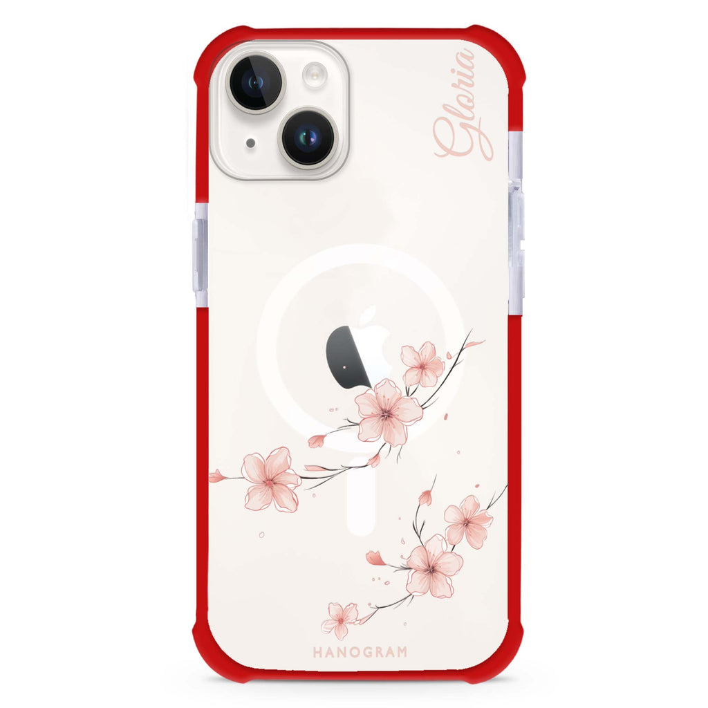 Sakura Spirit iPhone 14 Magsafe 兼容超強防摔保護殼