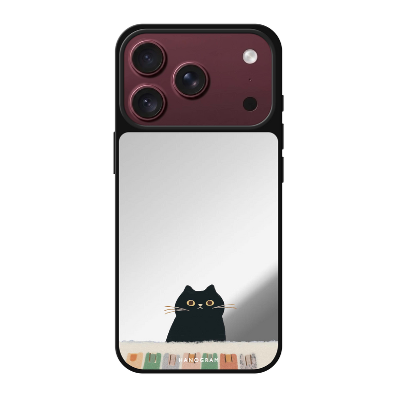 Hanogram Cat Sonata — iPhone 18 Pro / Pro Max MagSafe Mirror Case