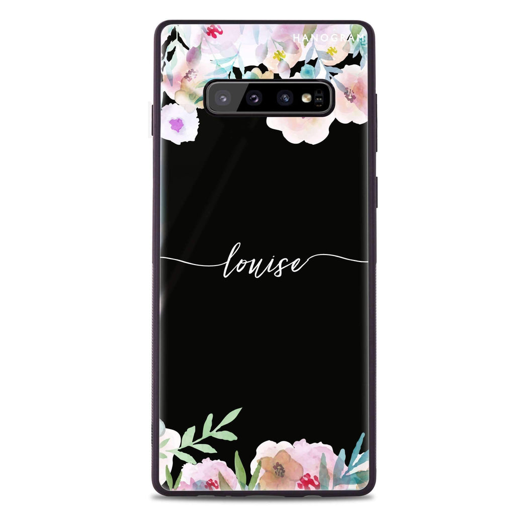 Art of Floral Samsung 超薄強化玻璃殻